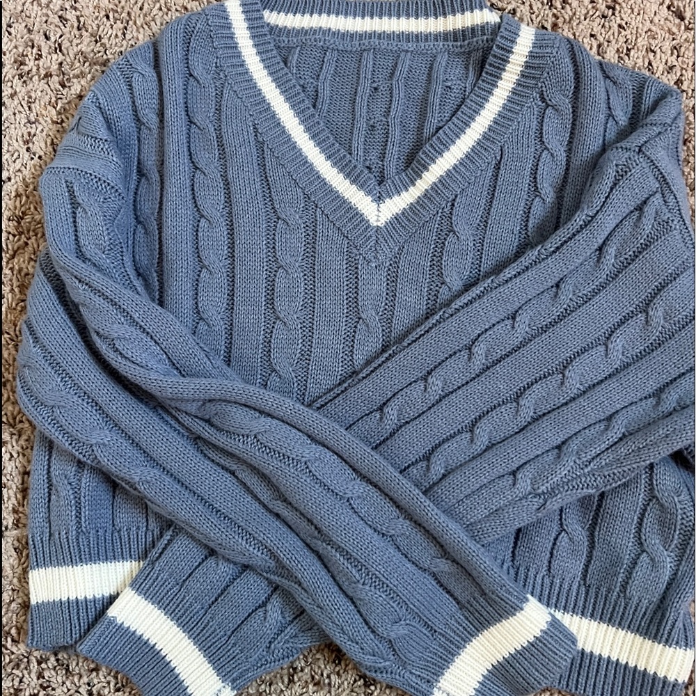 Dusty Blue Sweater
